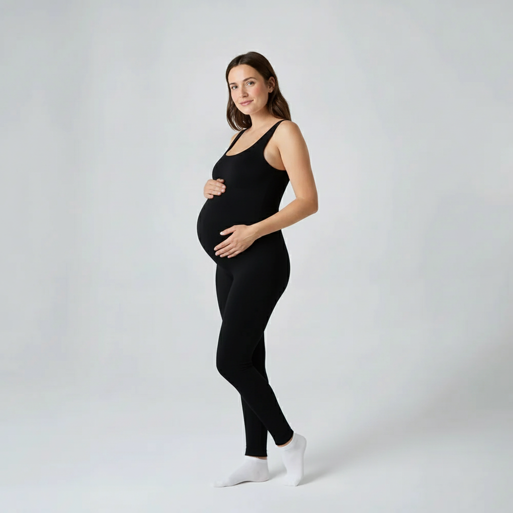 Entlastet Bauch und Rücken/Spezielles Meshgewebe unterstützt den Bauch und entlastet den unteren Rücken.