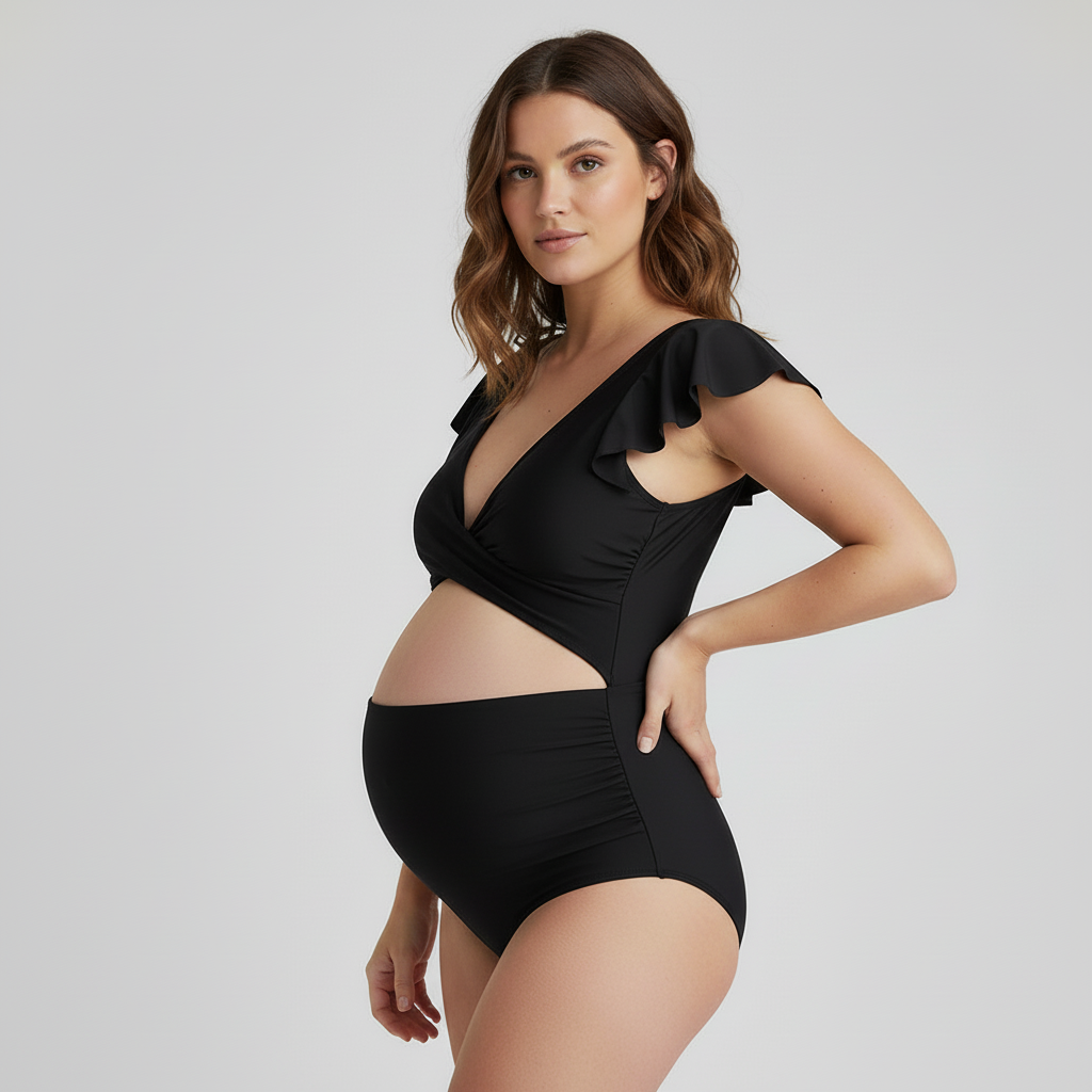 Schwangerschafts-Badeanzug